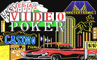 Las Vegas Video Poker Title Screen